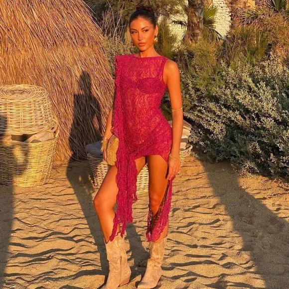 新品未使用【hibiniti】volume sleeve lace jacket GenerationLove_MalibuGuipureLa